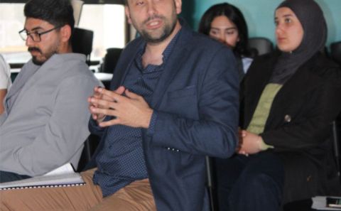 MUHASEBECİ VE DANIŞMAN GÜLMEZ VE MİCROSTART KOORDİNATÖRÜ PALA GENÇ GİRİŞİMCİLERİ BİLGİLENDİRDİLER...