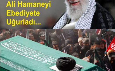 Şehit Devrim Lideri Kum kentinde milyonların katılımıyla son yolculuğuna uğurlanıyor