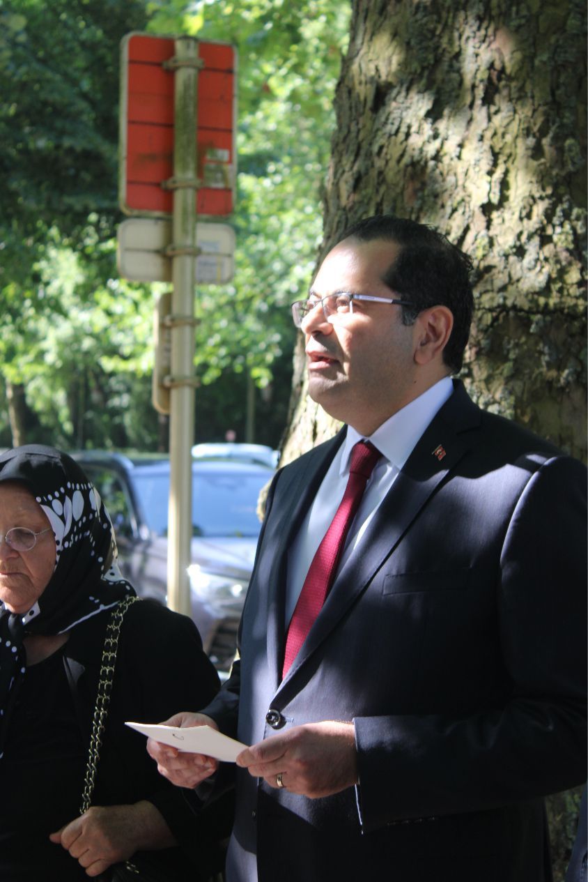 Şehit Diplomat Dursun Aksoy, Aile Bireylerinin de katılımıyla Şehit edildiği yerde Anıldı