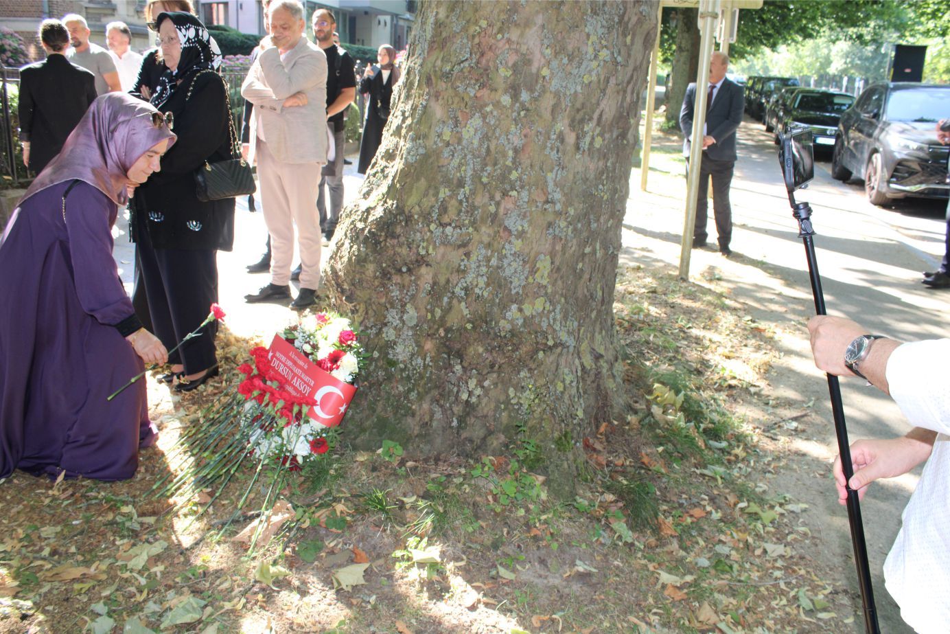 Şehit Diplomat Dursun Aksoy, Aile Bireylerinin de katılımıyla Şehit edildiği yerde Anıldı