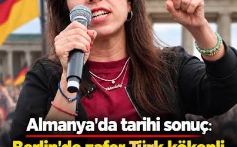 Almanya'da Berlin eyalet meclisi seçimini, başbakanlığa Elif Eralp'i aday gösteren Sol Parti kazandı