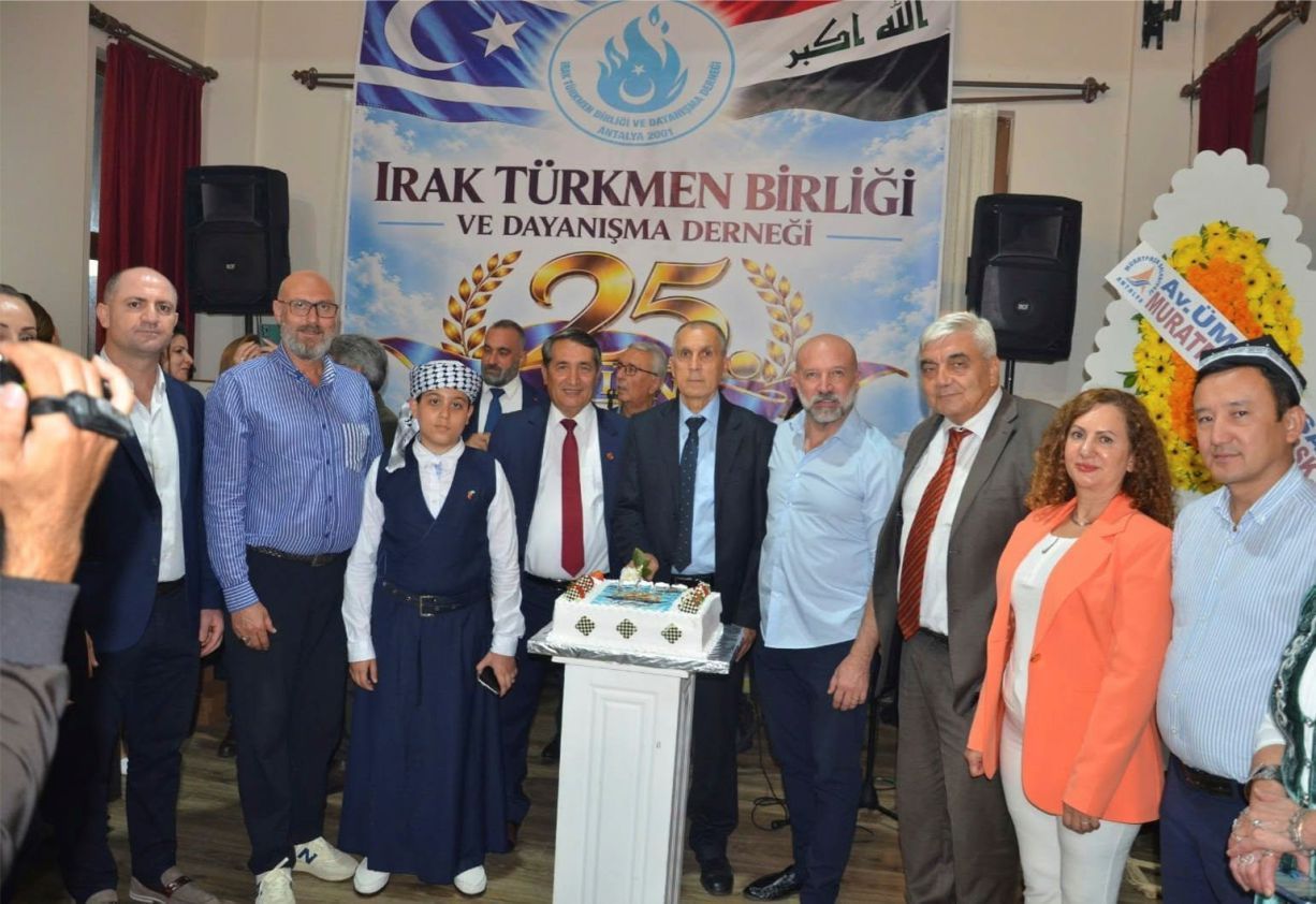 Irak Türkmen Birliği 25. yaşını coşkuyla kutladı