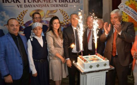 Irak Türkmen Birliği 25. yaşını coşkuyla kutladı