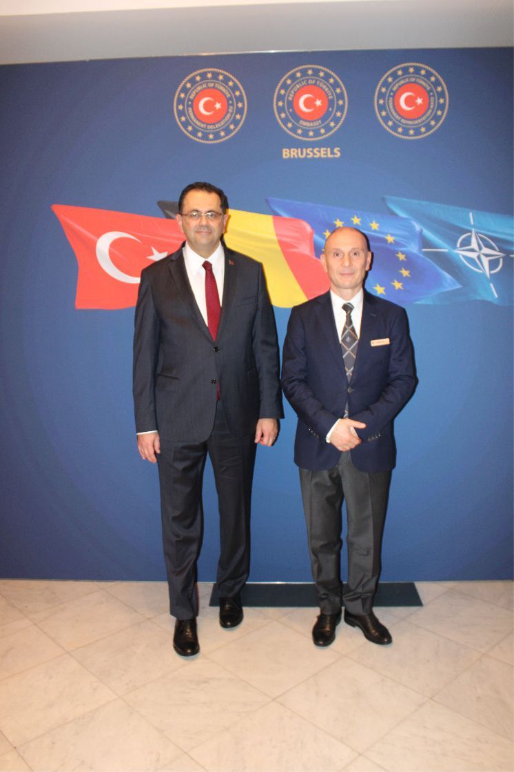 Brüksel'de Türk temsilcilikleri, Cumhuriyet Bayramı için ortak resepsiyon verdi