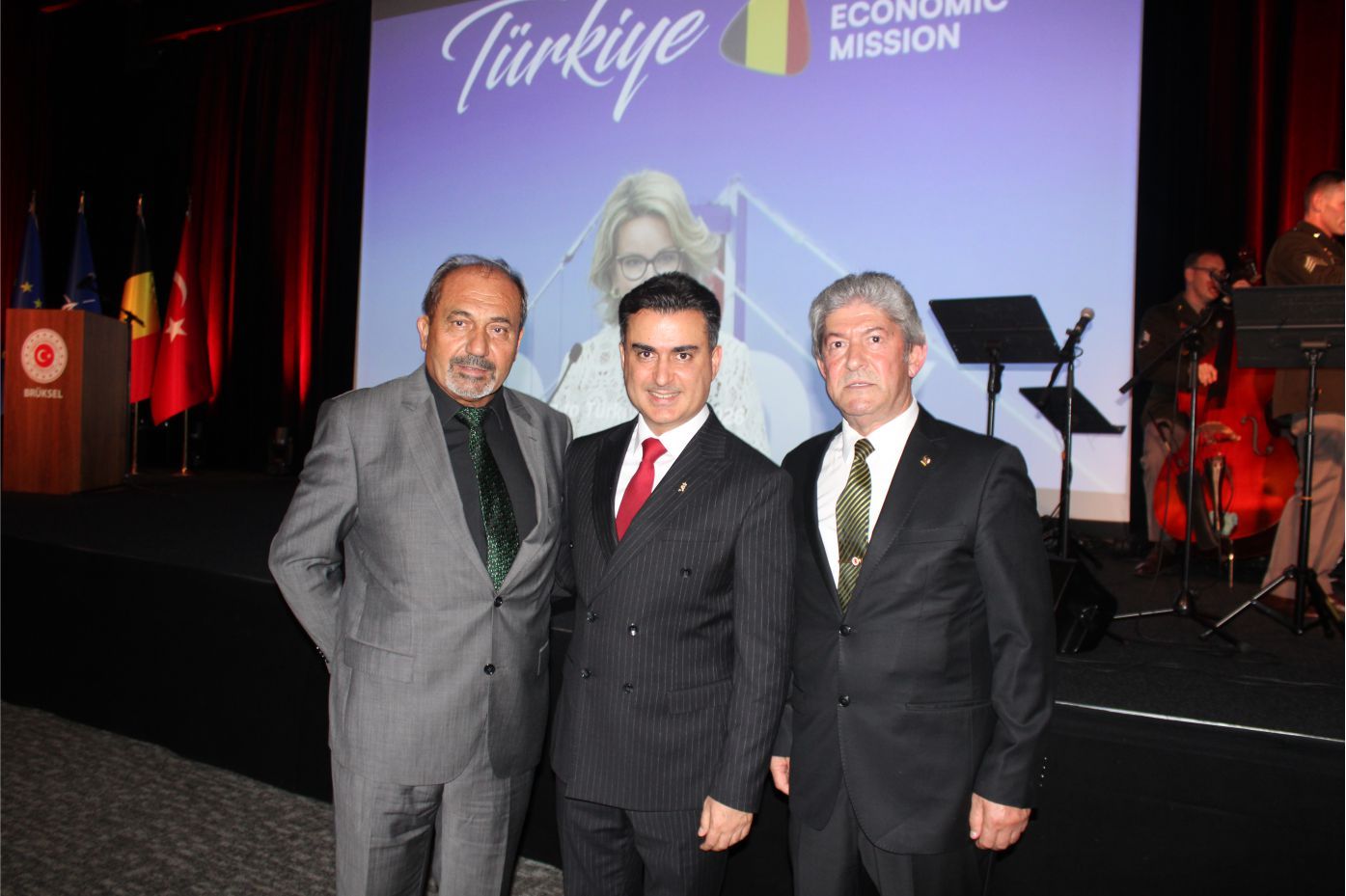 Brüksel'de Türk temsilcilikleri, Cumhuriyet Bayramı için ortak resepsiyon verdi