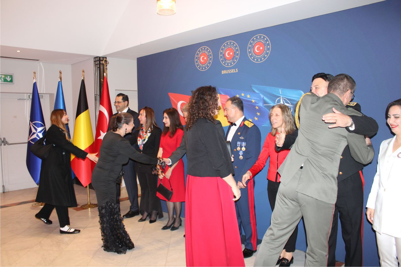 Brüksel'de Türk temsilcilikleri, Cumhuriyet Bayramı için ortak resepsiyon verdi