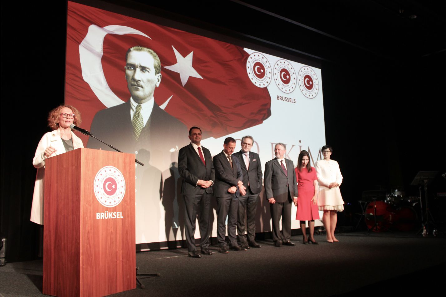 Brüksel'de Türk temsilcilikleri, Cumhuriyet Bayramı için ortak resepsiyon verdi
